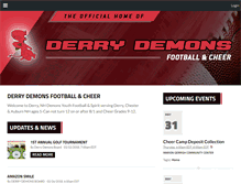 Tablet Screenshot of derrydemons.com